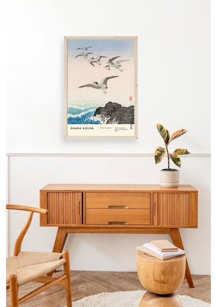 Ohara Koson Ahşap Çerçeveli Tablo modelleri
