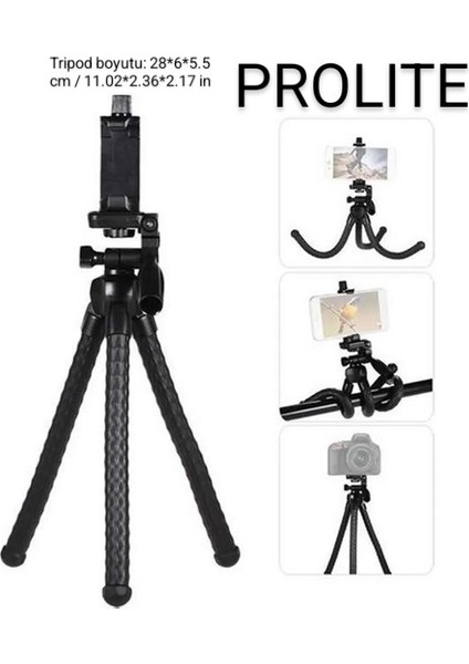 Ahtapod Tripod Dslr Telefon Gopro modelleri