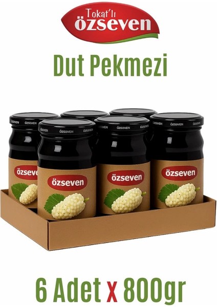Özseven Dut Pekmezi 1koli (6ADET x 800GR)