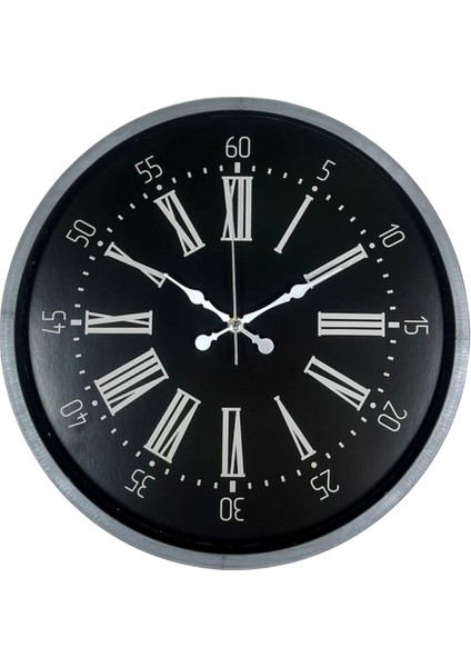 Zentime 36 cm Gri Dekoratif Duvar Saati fiyatları