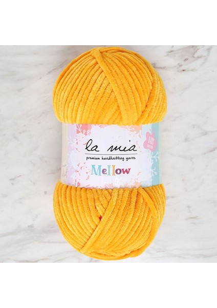 La Mia Mellow Sarı El Örgü Ipi - 947 - 34181