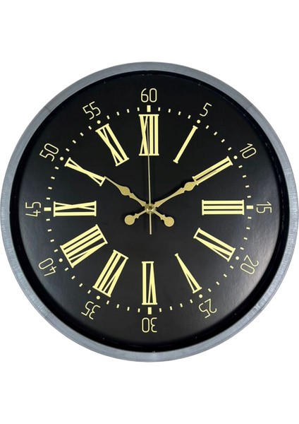 Zentime 36 cm Gri Dekoratif Duvar Saati fiyatları