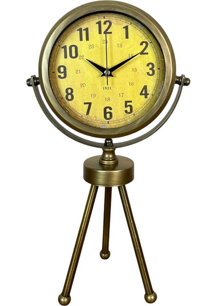 Zentime Eskitme Üç Ayaklı Masa Saati fiyatları