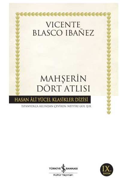 Mahşerin Dört Atlısı - Hasan Ali Yücel Klasikleri