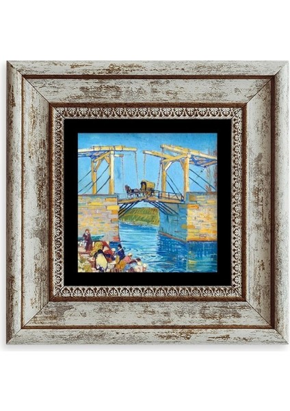 Köprü Çerçeveli Taş Tablo