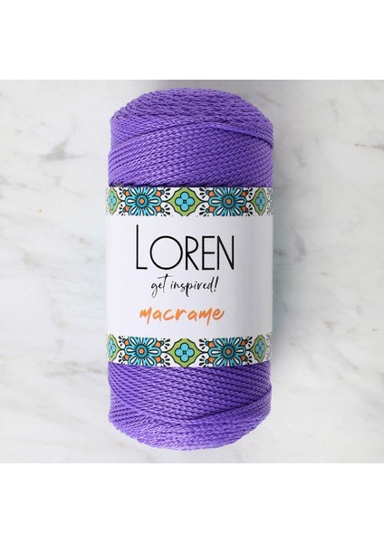 Macrame Mor El Örgü Ipi - Rm 0141 - 34346