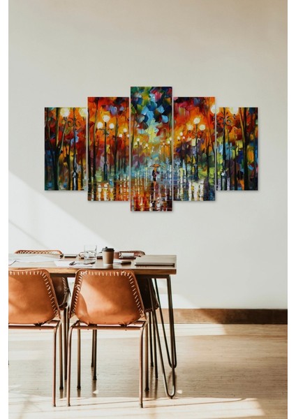 Deniz Manzarası 5 Parçalı Mdf Tablo fiyatları