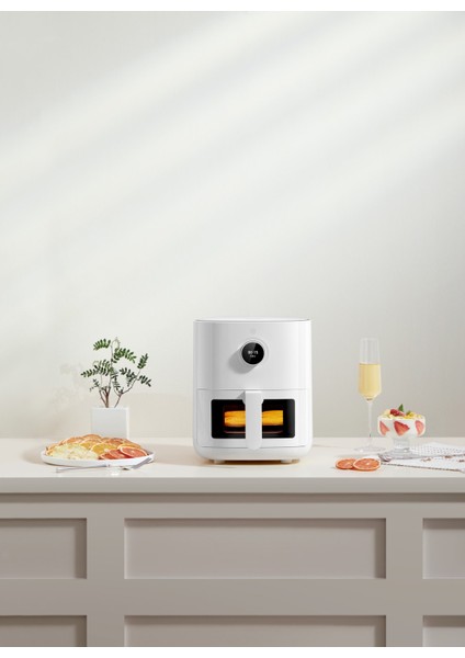 4l Beyaz Akıllı Air Fryer, Sağlıklı ve Pratik Pişirme Keyfi fiyatları