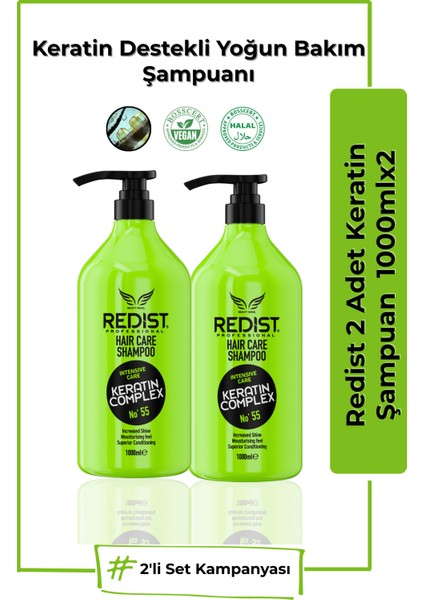 2’li Ekonomik Paket Keratin Bakım Şampuan | Daha Fazla Bakım, Daha Fazla Avantaj