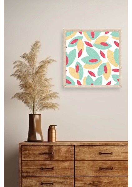 Yaprak Ahşap Çerçeveli Tablo fiyatları