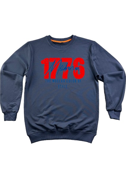 Füme Baskılı Sweatshirt modelleri