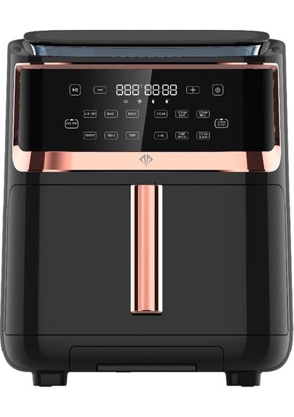 7l Buharlı Airfryer, Garantili, Siyah, Modern ve Sağlıklı Pişirme fiyatları