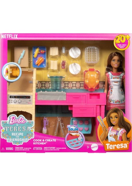 JCT06 Teresa ve Mutfağı Oyun Seti - And Teresa Recipe For Friendship