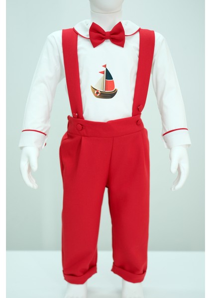 Udoras Tesktil Yelkenli Baskılı Salopet Takım