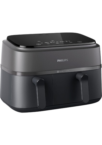 2750W Panel Ekran Çift Sepetli Airfryer 9l — Sağlıklı ve Hızlı Pişirme fiyatları