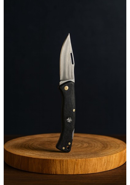 Sürmene El Yapımı Orta Boy Çakı – 18 cm | 8 cm Bıçak Ağzı | Ömür Boyu Garantili | Isim Yazılabilir modelleri