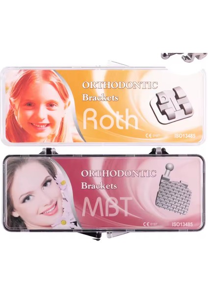 18 Roth Std. Mım Bracket Seti Diş Ortodontik Metal fiyatları
