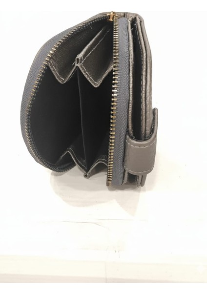 Kadın Çıtçıtlı Para ve Kart Bölmeli Mini Cüzdan indirimleri