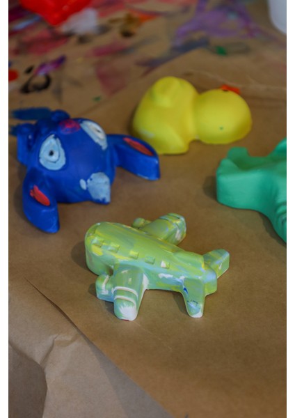 Eğitici Boyama Aktivite Seti 3’lü (Erkek Modelleri) | Casa Di Duck modelleri