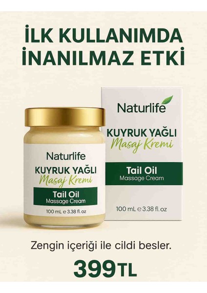 Kuyrukyağı Masaj Kremi