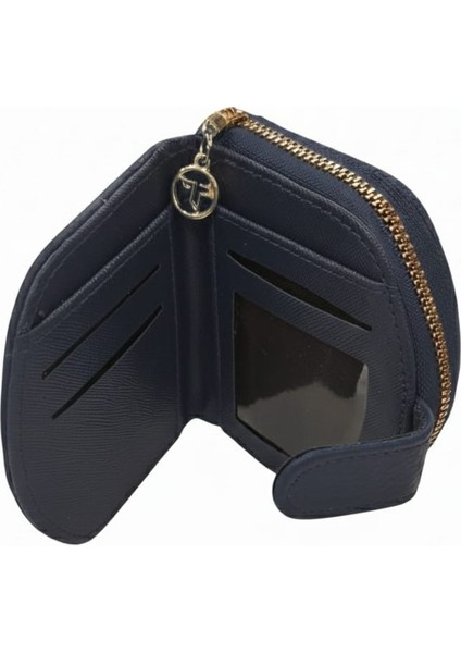 Kadın Çıtçıtlı Para ve Kart Bölmeli Mini Cüzdan fırsatları