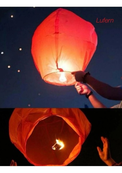 Dilek Feneri Balonu Gece Ateş Gökyüzü Işığı Uçurtma Yırtılmaz Kaliteli Düğün Nişan Özel Gün fiyatları