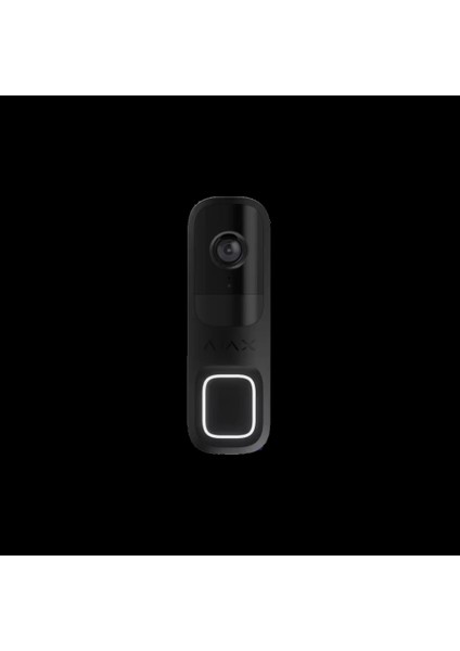 , Doorbell, Kablosuz, Kameralı, Kapı Zili Siyah