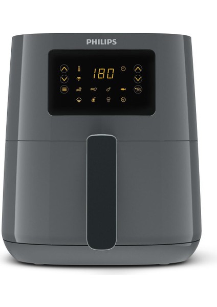 Ileri Teknoloji Airfryer, Uzaktan Bağlantı, 0.8kg, 4.1l, Gri