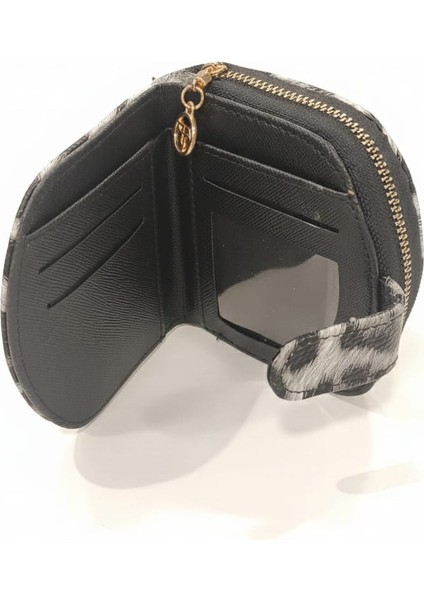 Kadın Çıtçıtlı Para ve Kart Bölmeli Mini Cüzdan fırsatları