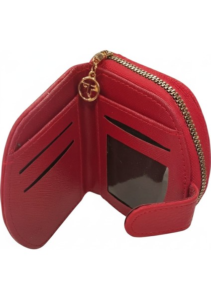 Kadın Çıtçıtlı Para ve Kart Bölmeli Mini Cüzdan fırsatları