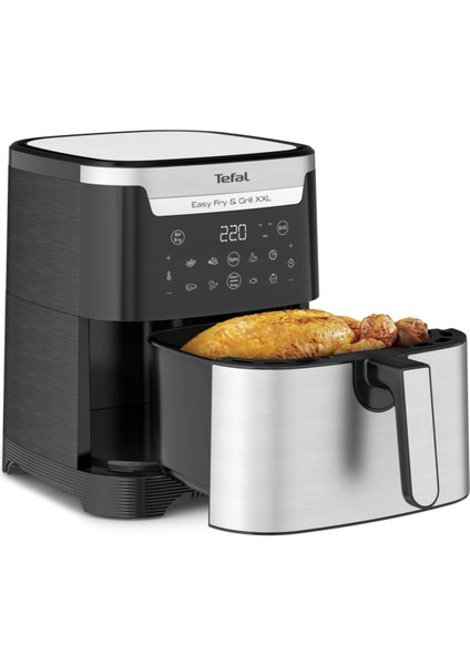 Pratik ve Sağlıklı 8 Programlı Az Yağlı Fritöz, 6,5 Litre Kapasiteli fiyatları