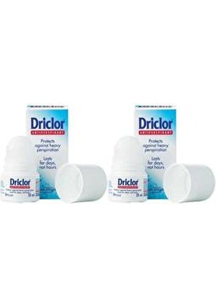 Roll-On 20 ml Kokusuz Antiperspirant Deodorant 2'li Paket Kadın ve Erkek Kullanımı İçin