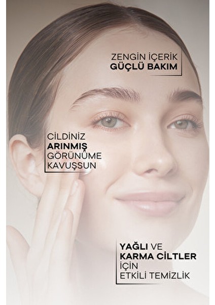 Yüz Temizleme Jeli 200 ml 2 Adet Çay Ağacı Yağı İçeren Yağlı Ciltler İçin Nemlendirici