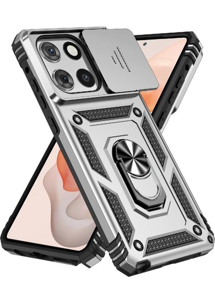 Motorola Moto G Stylus 2025 Için Kılıf Standı Araba Mıknatıs Manyetik Halka Hodler (Yurt Dışından) modelleri