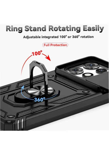 Kılıf Için Motorola Moto G Play 5g 2025 Halka Hodler Araba Mıknatıs Standı Manyetik (Yurt Dışından) fırsatları