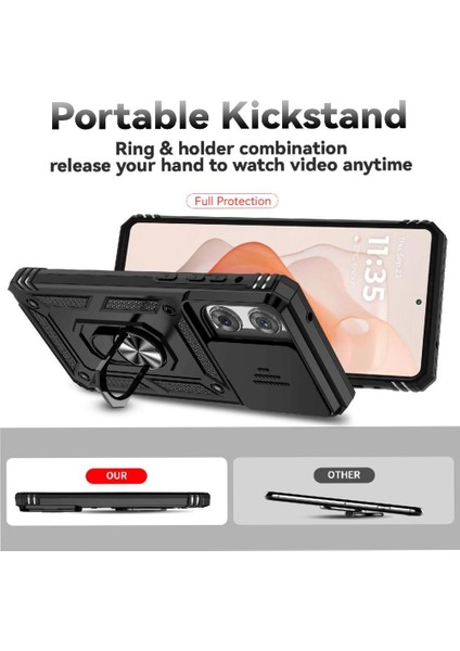 Motorola Moto G Stylus 2025 Için Kılıf Standı Araba Mıknatıs Manyetik Halka Hodler (Yurt Dışından) fırsatları