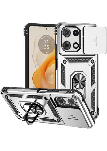 Motorola Moto G 5g 2025 Halka Hodler Manyetik Araba Mıknatıs Standı Için Kılıf (Yurt Dışından)