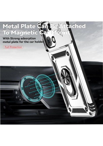 Motorola Moto G 5g 2025 Halka Hodler Manyetik Araba Mıknatıs Standı Için Kılıf (Yurt Dışından) indirimleri