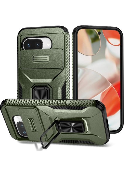 Google Pixel 9A Hafif Darbeye Dayanıklı Lens Koruması Için Kılıf (Yurt Dışından)