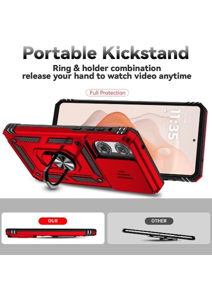 Motorola Moto G Stylus 2025 Için Kılıf Standı Araba Mıknatıs Manyetik Halka Hodler (Yurt Dışından) fırsatları