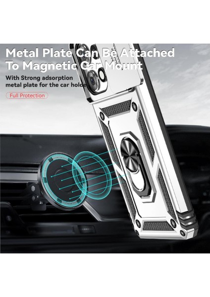 Kılıf Için Motorola Moto G Play 5g 2025 Halka Hodler Araba Mıknatıs Standı Manyetik (Yurt Dışından) fiyatları