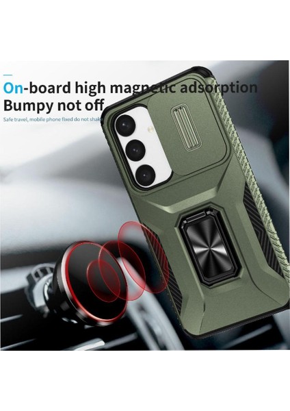 Samsung Galaxy S25 5g Lens Koruma Darbeye Dayanıklı Araba Mıknatıs Halkası Için Kılıf (Yurt Dışından) indirimleri