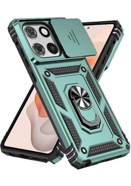 Motorola Moto G Stylus 2025 Için Kılıf Standı Araba Mıknatıs Manyetik Halka Hodler (Yurt Dışından)