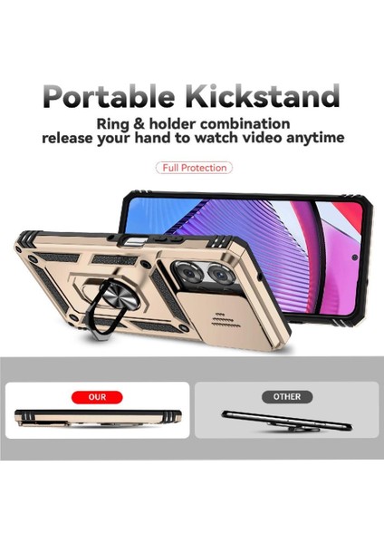 Kılıf Için Motorola Moto G Play 5g 2025 Halka Hodler Araba Mıknatıs Standı Manyetik (Yurt Dışından) fırsatları