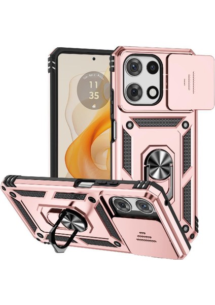 Motorola Moto G 5g 2025 Halka Hodler Manyetik Araba Mıknatıs Standı Için Kılıf (Yurt Dışından)