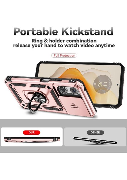 Motorola Moto G 5g 2025 Halka Hodler Manyetik Araba Mıknatıs Standı Için Kılıf (Yurt Dışından) indirimleri