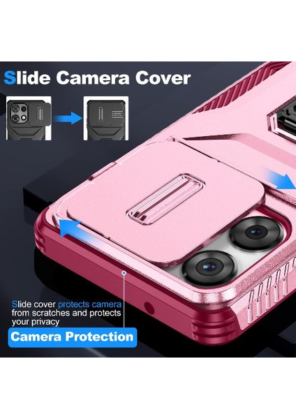 Motorola Moto G Play 5g 2025 Darbeye Dayanıklı Lens Koruma Araba Halkası Için Kılıf (Yurt Dışından) modelleri