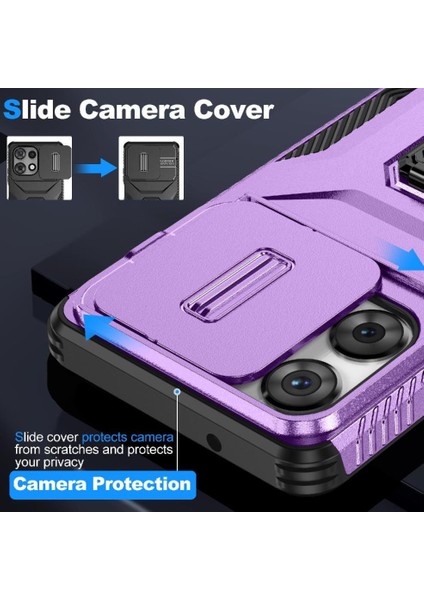 Motorola Moto G Play 5g 2025 Darbeye Dayanıklı Lens Koruma Araba Halkası Için Kılıf (Yurt Dışından) fiyatları