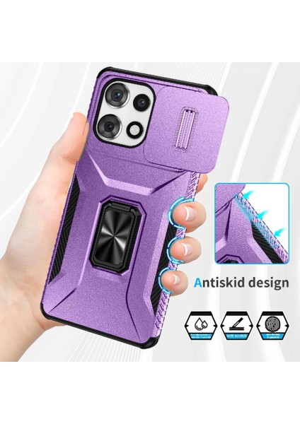 Motorola Moto G Play 5g 2025 Darbeye Dayanıklı Lens Koruma Araba Halkası Için Kılıf (Yurt Dışından) modelleri