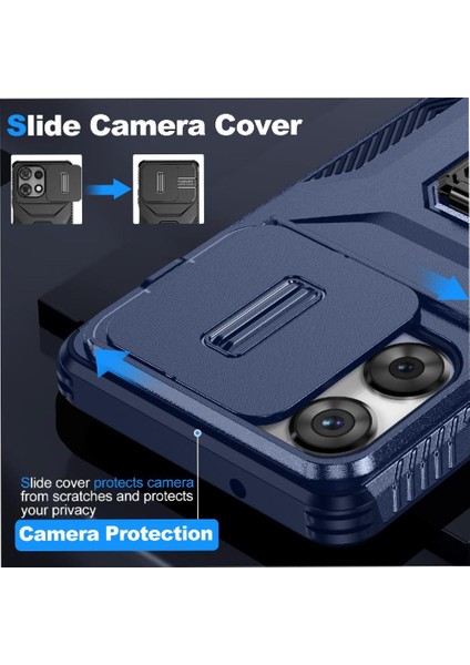 Motorola Moto G Play 5g 2025 Darbeye Dayanıklı Lens Koruma Araba Halkası Için Kılıf (Yurt Dışından) modelleri